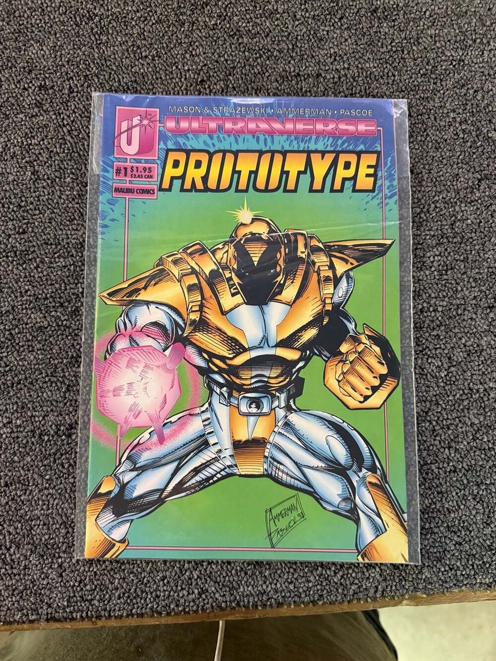 Prototype #1 (1993) Malibu Comics Ultraverse